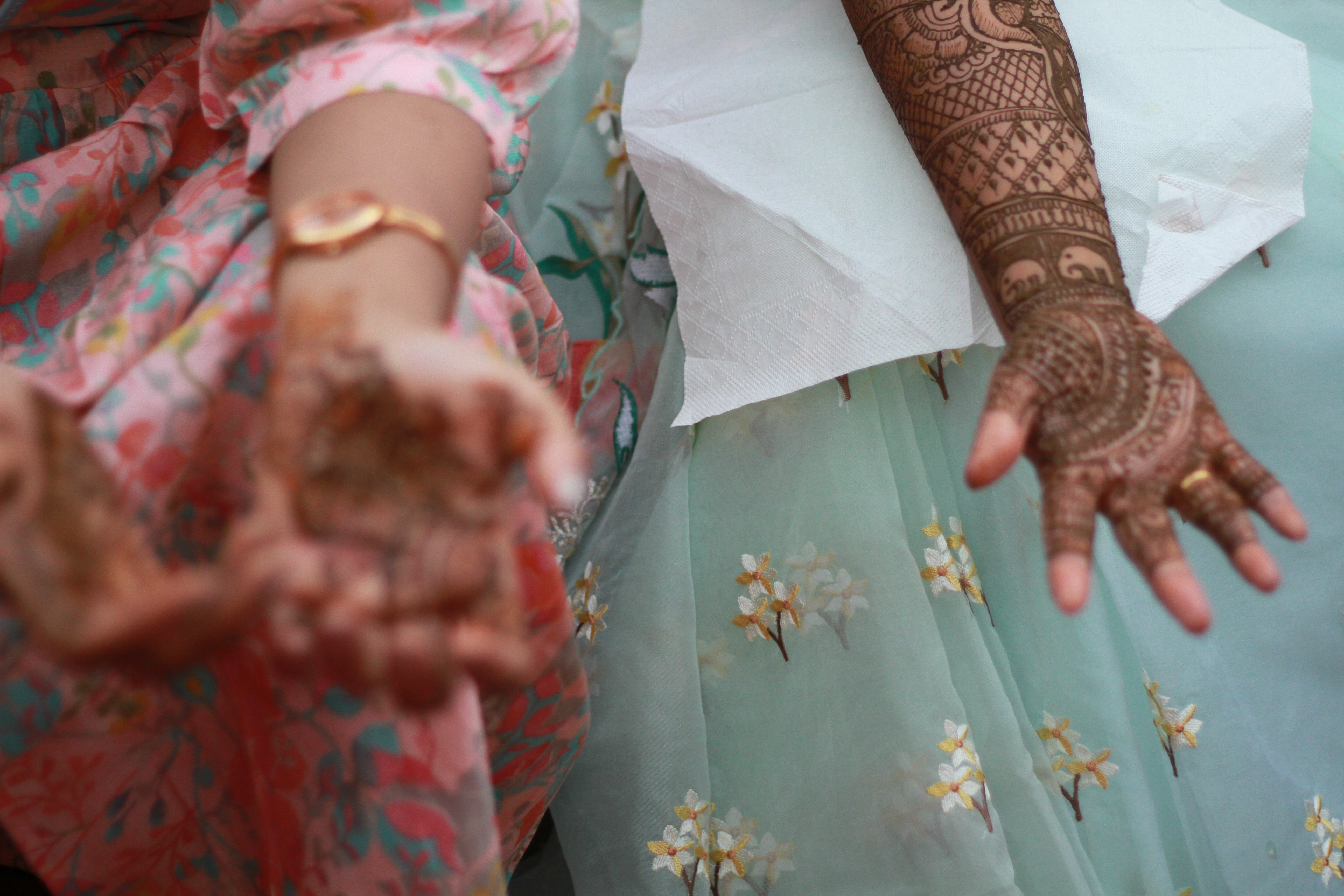 Mehendi ritual details
